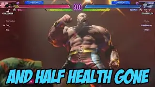 And Half Health Gone