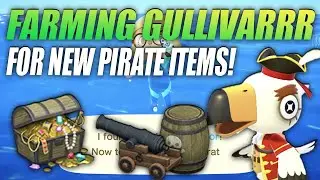 ACNH How to Get ALL Pirate Items FAST! Hacking Pirate Gulliver!