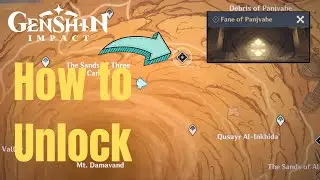 How to Unlock "Fane of Panjvahe" Domain I World Quests & Puzzles I【Genshin Impact】
