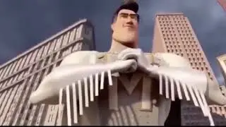 villan gets scared by fart