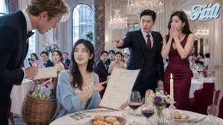 BF & Mistress Mock Country Wife at Luxury French Restaurant—but She's a 9-Language Heiress!Too Late!