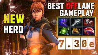 Dota 2 7.30e new hero marci offlane gameplay. The Best dota 2 hero marci.