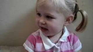 Gracie singing i am a child of God
