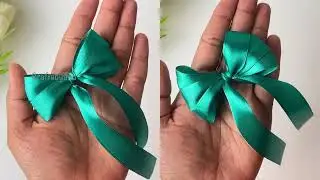 Handmade Christmas Ribbon Craft Combo – No Tools Needed! 🎀 DIY Festive Decor Made Easy!