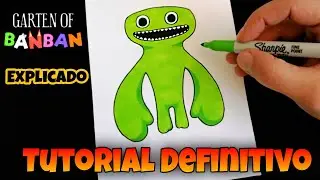 Como Dibujar a JUMBO JOSH de Garten of Banban ✍️Tutorial (DEFINITIVO y EXPLICADO) GARDEN OF BANBAN