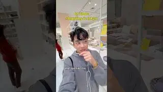 Furniture shopping in Japan! 