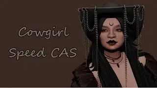 Cowboy | Speed CAS | The Sims 4