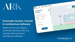 Schematic Section Tutorial | Schematic Section Tutorial in Architecture Software | #architecture #ai
