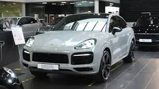 Porsche Cayenne S Coupé в цвете светло-серый неметаллик (Crayon)