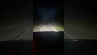 Когда поставил bi led линзы , наконец то видно дорогу😂