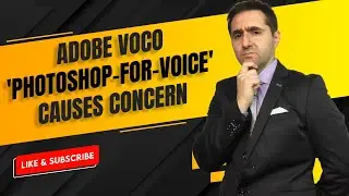 Adobe Voco 'Photoshop-for-voice' causes concern