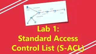 Standard Access Control List (S-ACL) - Lab 1