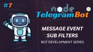 How to create telegram bot || Telegraf message filters 