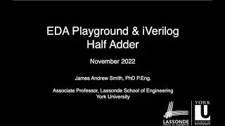 Half Adder on EDA Playground