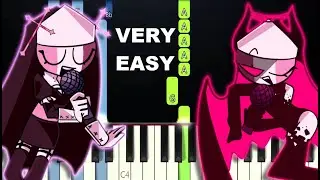 Gospel - Friday Night Funkin' Mid-Fight Masses (One Hand Piano Tutorial)