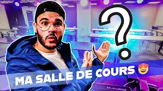 Découvre L'ÉCOLE où je bosse 😍 🔥 (cours de MAO)