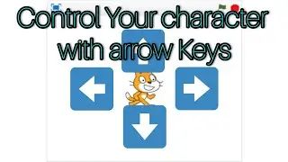 Scratch Tutorial part 2 Move Character Using arrow keys