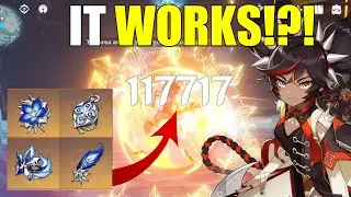 Troll Build Actually WORKS?! 4 Piece Pale Flame on Xinyan! [Genshin Impact]