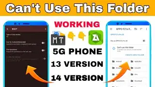 Fix Can't use this folder problem in Android phone // use this folder Not Allow 