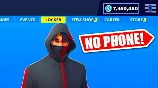 HOW TO GET iKONIK SKIN WITHOUT GALAXY S10 IN FORTNITE!