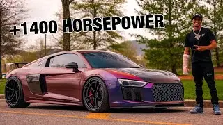 I Bought WhistlinDiesel’s Twin-Turbo Audi R8! *+1400 Horsepower*