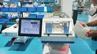 Automatic switch accessories vision counting machine for VB224-2