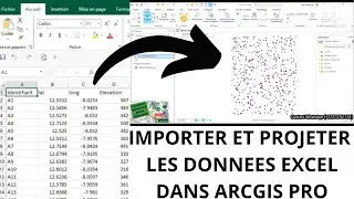 import and project Excel data into Arcgis Pro