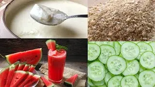 5 Stomach Cooling Foods | Simple Foods To Keep The Body Cool This Summer | #Summer| #villagecooking