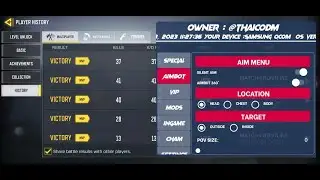 Call of Duty Mobile Mod Menu 1.6.38 Garena | Aimbot, Headshot, speed | CODM Hack 2023