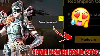 *NEW* CODM Working Redeem Code 2023 | get free skin in codm season 8 | codm redeem code 2023 today 🤩