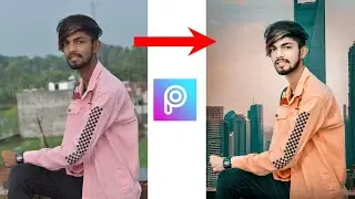 PicsArt Photo Editing | Background change Photo Editing Step By Step