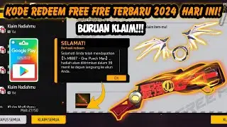KODE REDEEM FF HARI INI 2024 | KODE REDEEM FREE FIRE TERBARU 2024 HARI INI