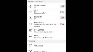 HTC Sense 7 - HTC Desire 816 4G  (Android 6.0 Marshmallow Update) Storage