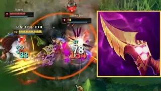 When Master Yi Builds AP Items