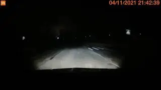 Экстренное торможение Renault Megane 2