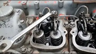 Регулирую клапана на КамазМан и возим плиты!