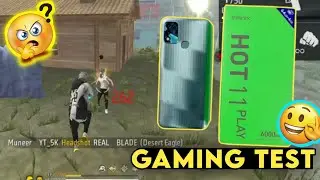 INFINIX HOT 11 PLAY FREE FIRE TEST || 4 / 64 || Gaming TEST PUBG & FREE FIRE