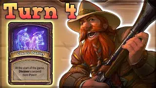 TURN 4 GOLDEN BRANN Doesn't Seem Fair...~ NA Duos Hearthstone