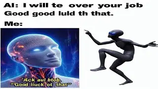 Artificial Unintelligent Memes