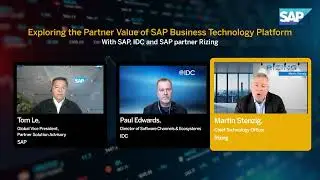 Exploring the Partner Value of SAP BTP with SAP, IDC and SAP partner Rizing