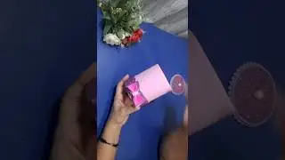 ideia de reciclagem com tubo de papelão e eva
