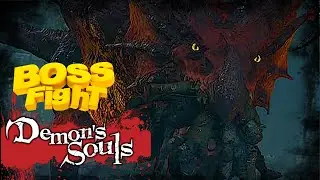 How to Kill the Blue Dragon in Demon's Souls  синий дракон