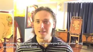 Dmitry Lapikov. Amber production facility visit.