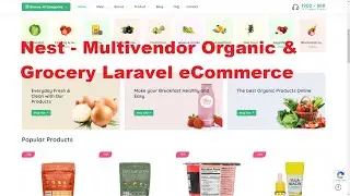 Nest -Multivendor Organic & Grocery Laravel eCommerce | Multivendor Ecommerce 