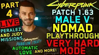 Cyberpunk 2077 - Patch 1.63 - I Fought the Law - Automatic Love - Male Nomad V - VERY HARD MODE