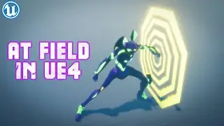 AT Field/Energy Shield in Unreal Engine 4 (Evangelion)