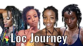 THE TRANSFORMATION | How I started My Thick Semi Freeform Locs | Fine Strand Low/Medium Density Hair