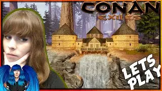 REDWOOD'S MINI CASTLE BUILD - Season 7 | Conan Exiles | EP53