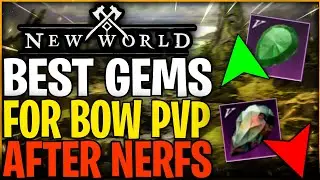 New World - Gem Buffs/Nerfs Are CRAZY (Best Gems For Bow Builds) Season 4 Bow Build Guide!