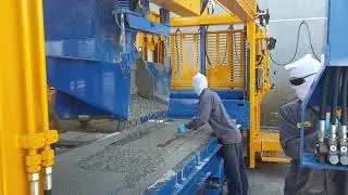 Wet Cast Machinery - Manufacturing Parking Bumpers